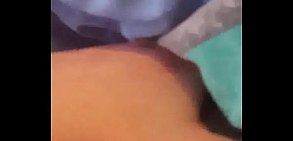  Saras Adventures - Pussy Playing With Full Bladder Makes Her Pee In The Bed